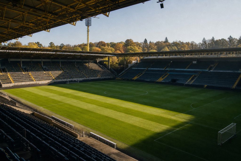 Üres stadion a forduló után – illusztráció