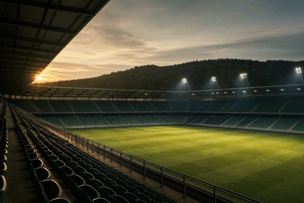 Német stadion egy szombat délutáni bajnoki után – illusztráció